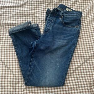 Levi's Selvedge 501 Straight Leg Jeans Special Edition